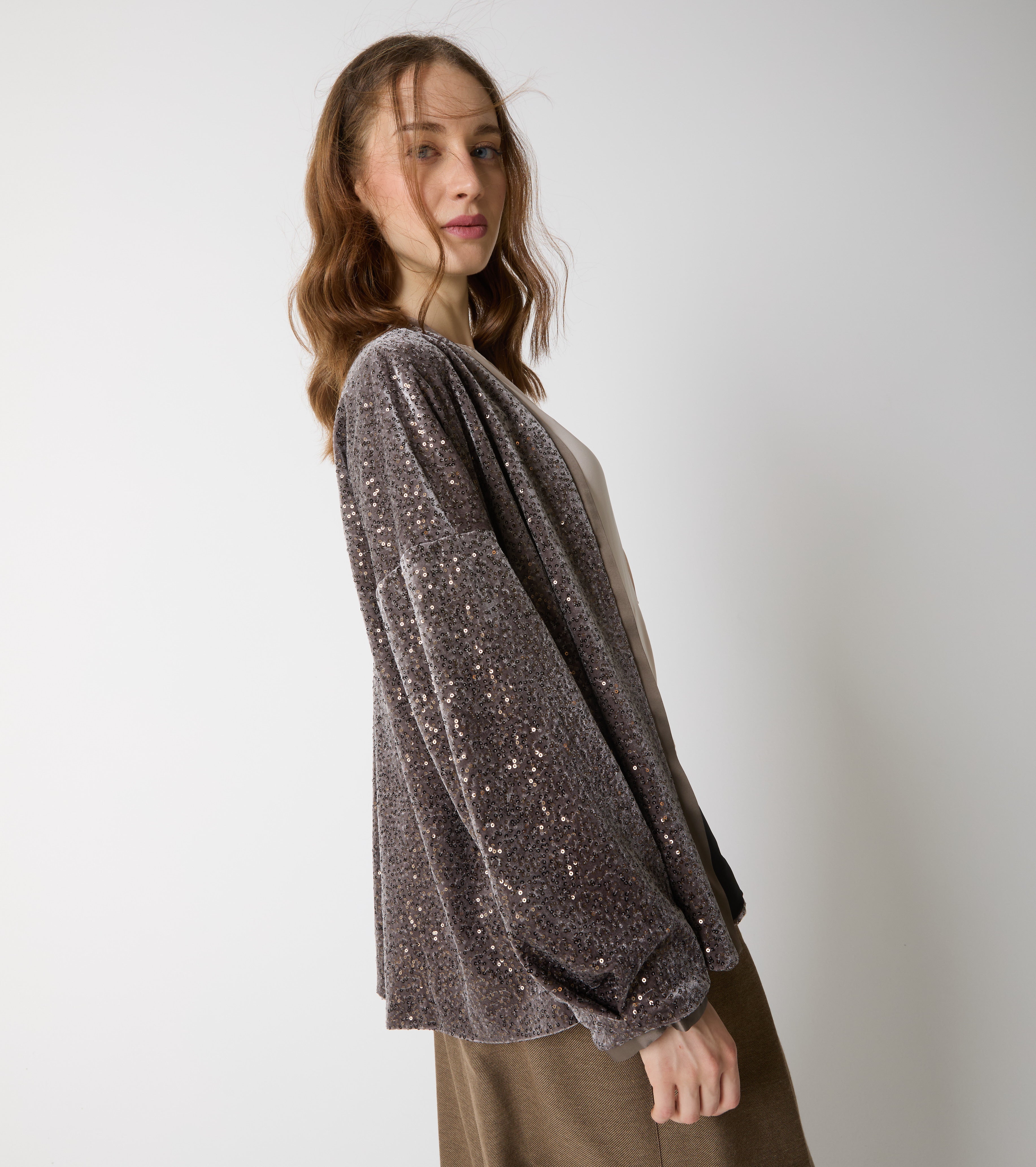Giacca con paillettes