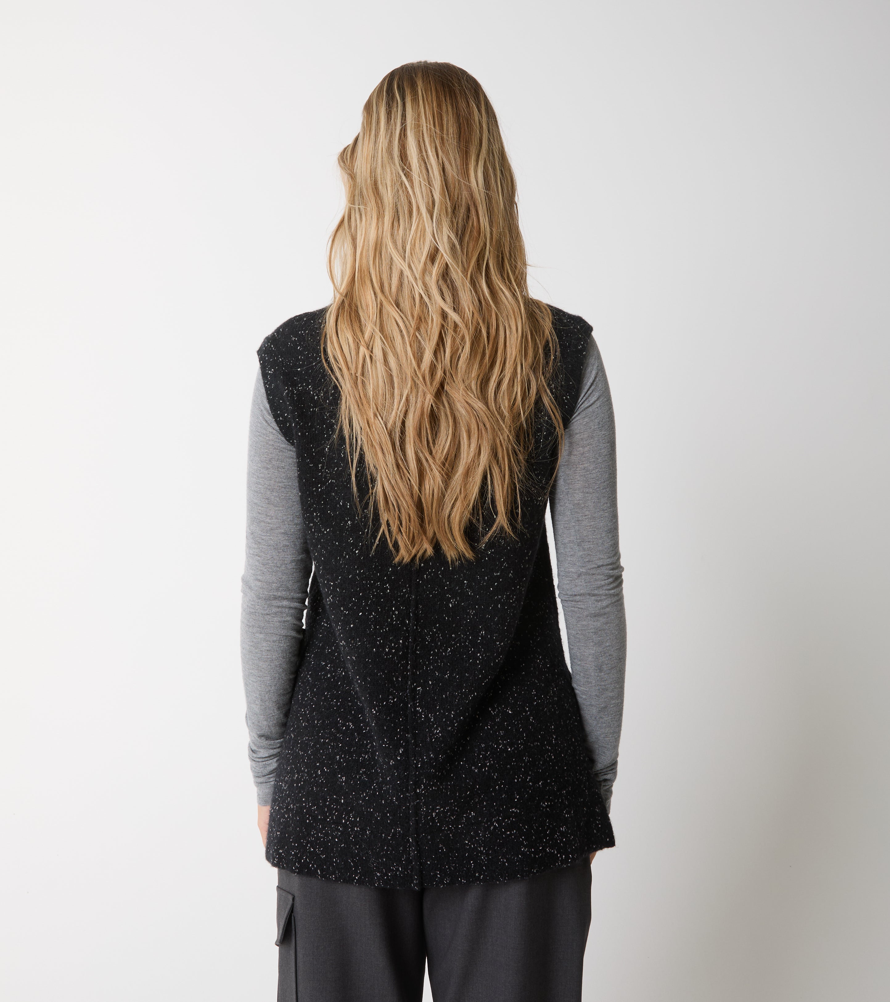 Top in maglia di lana