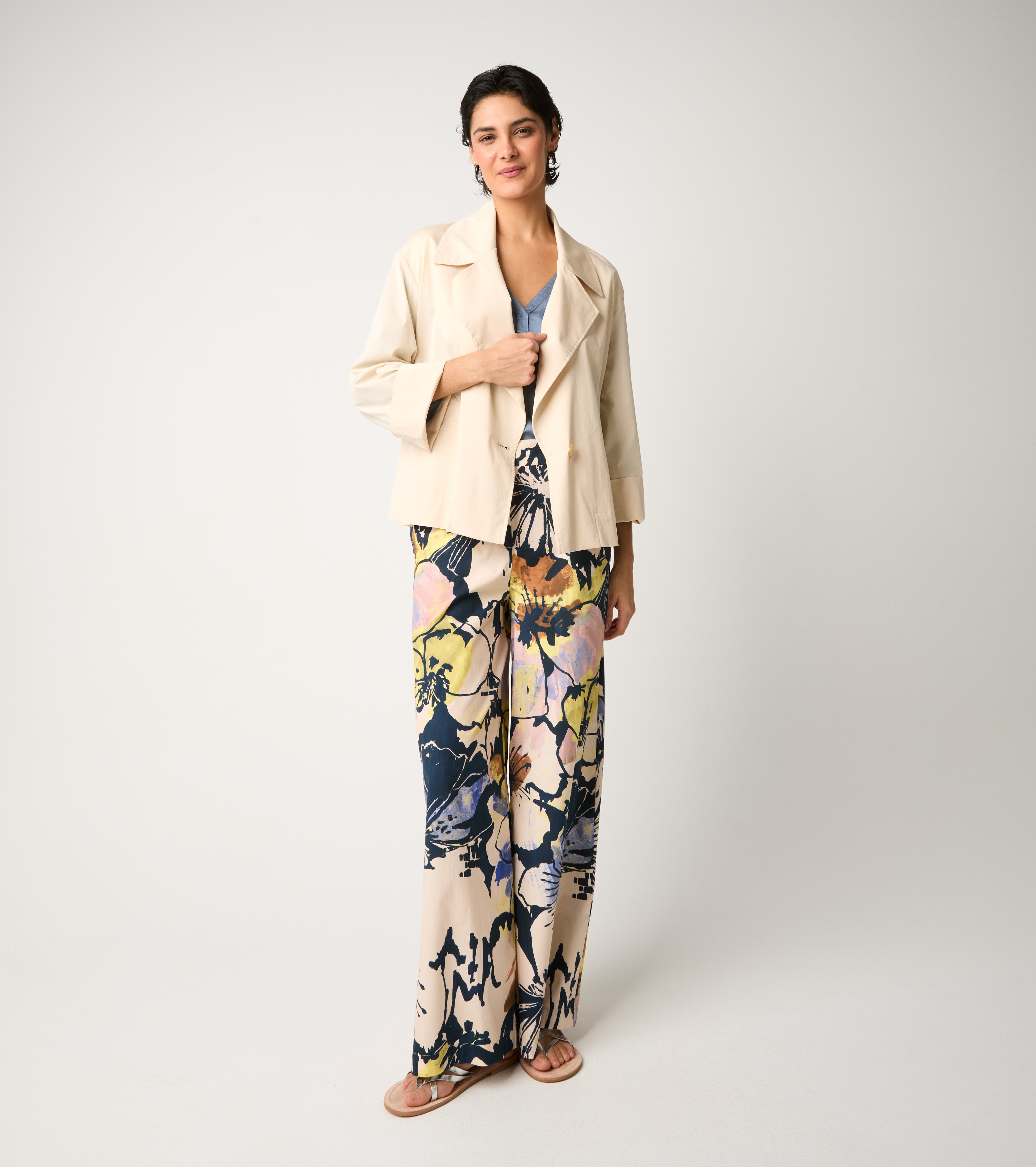 Blazer monopetto con tasche wine