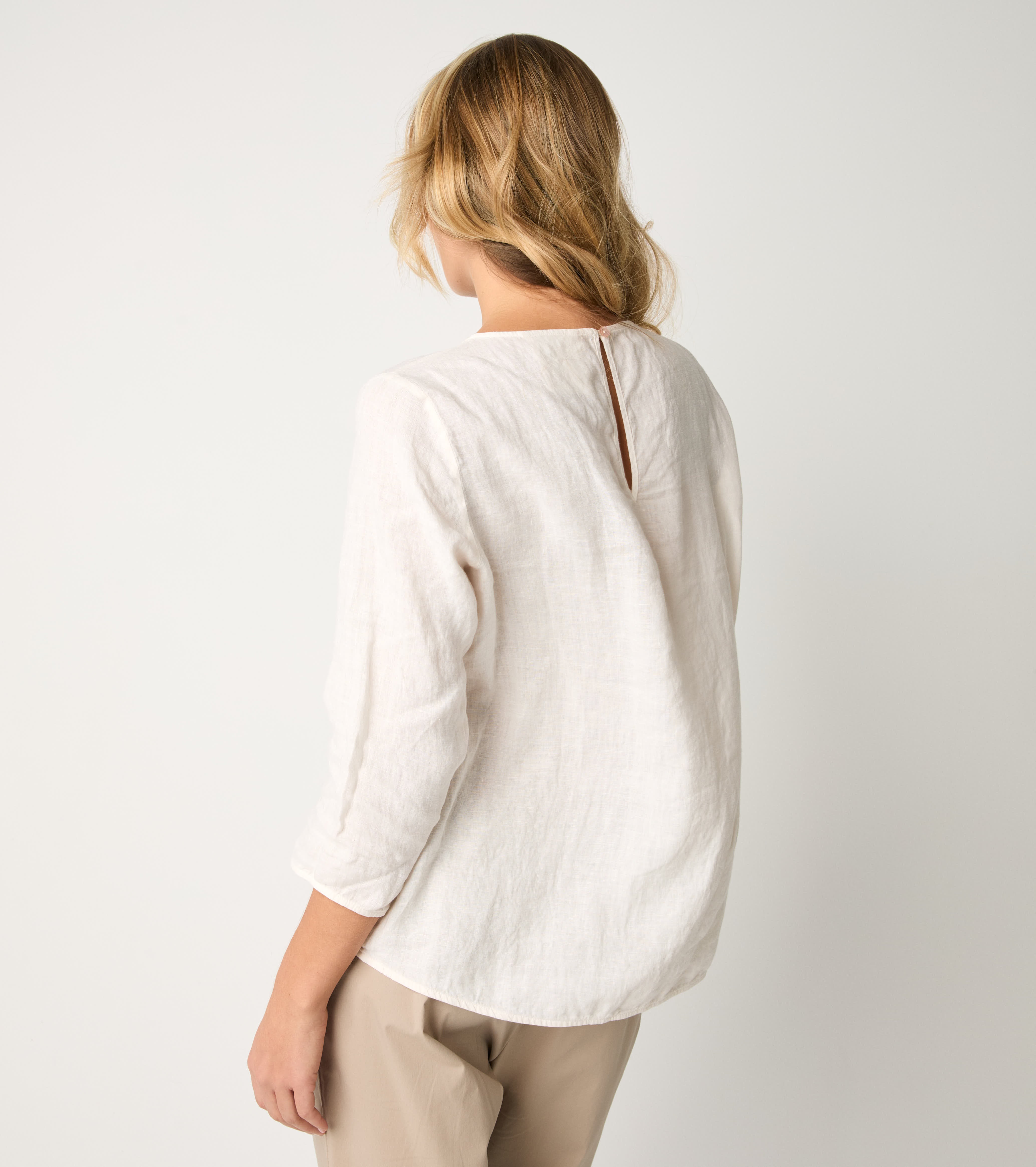 Saline ruffled blouse