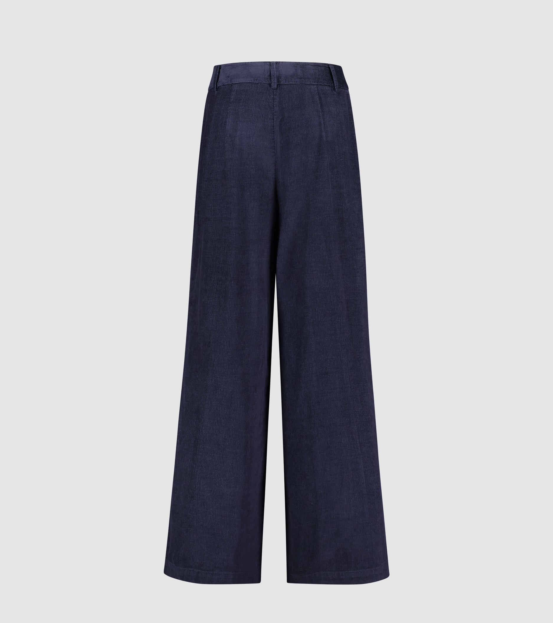 Pantaloni a palazzo in velluto di cotone