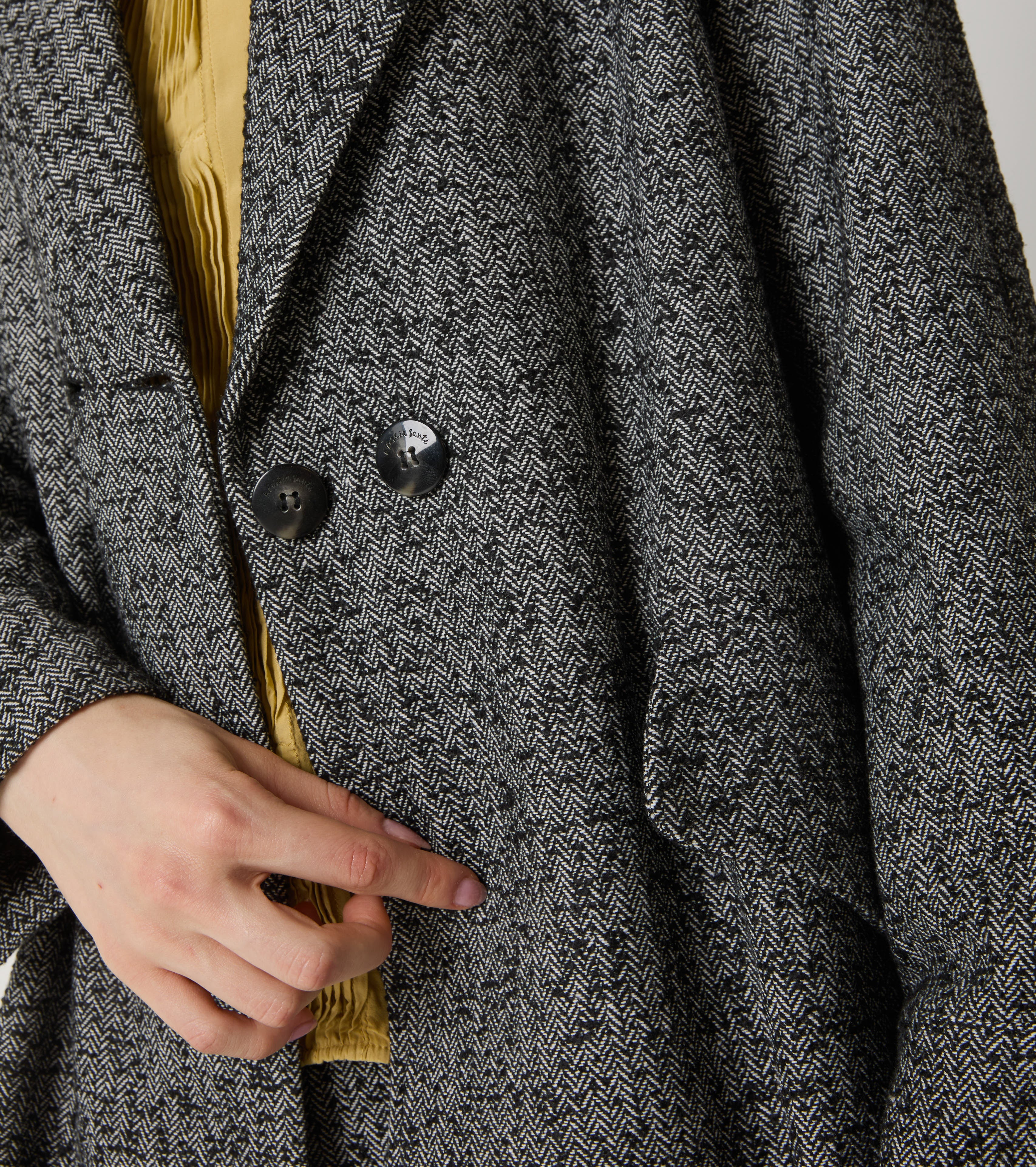 Chevron cotton jacket