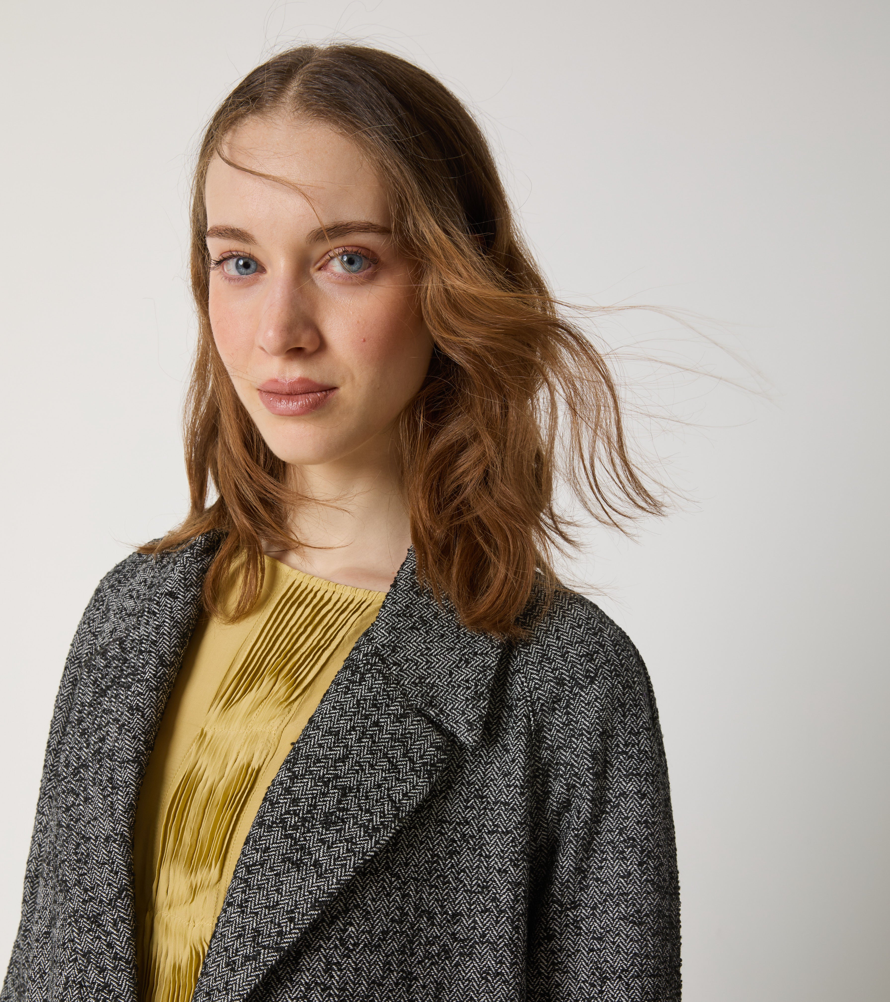 Chevron cotton jacket