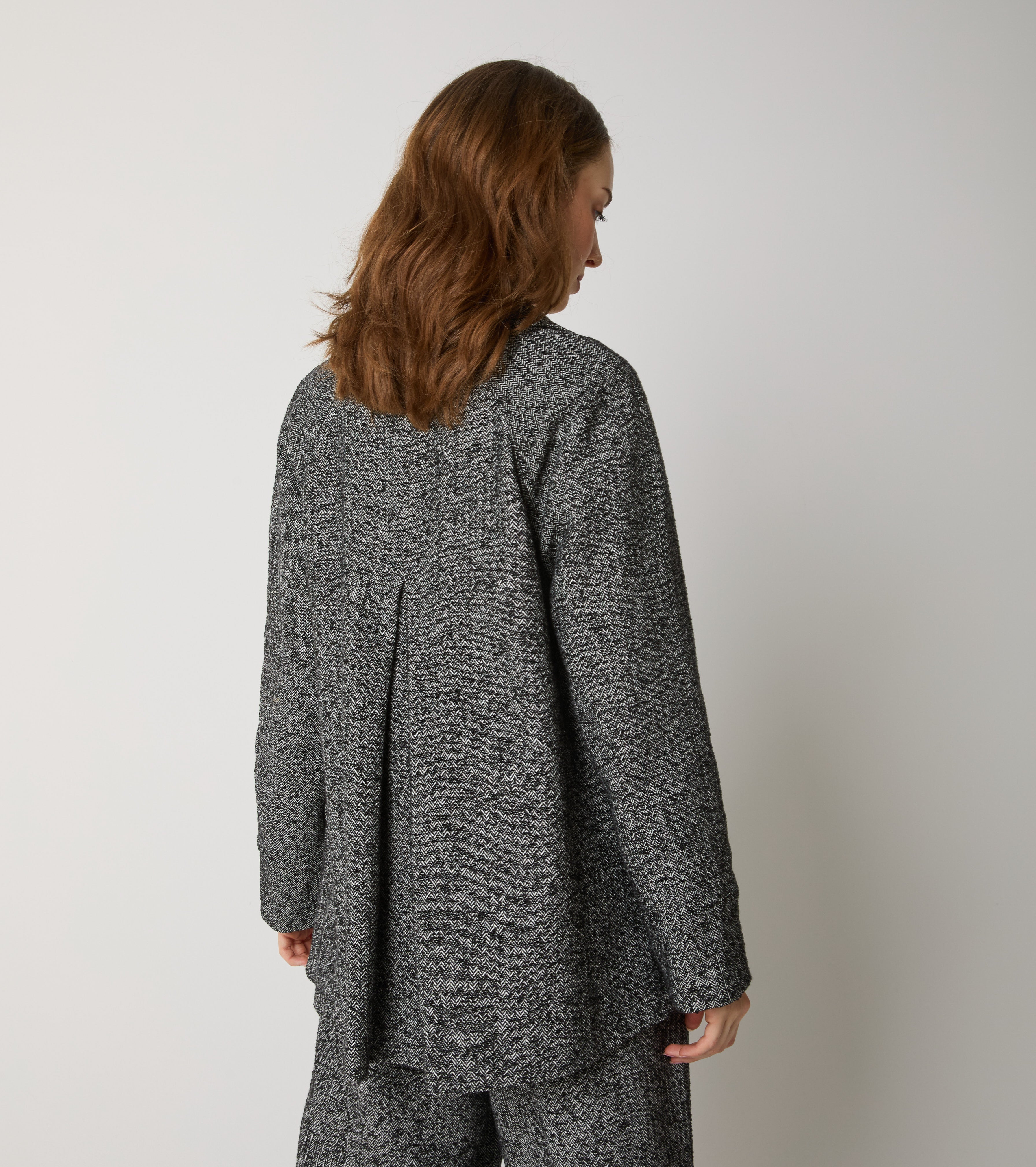 Chevron cotton jacket