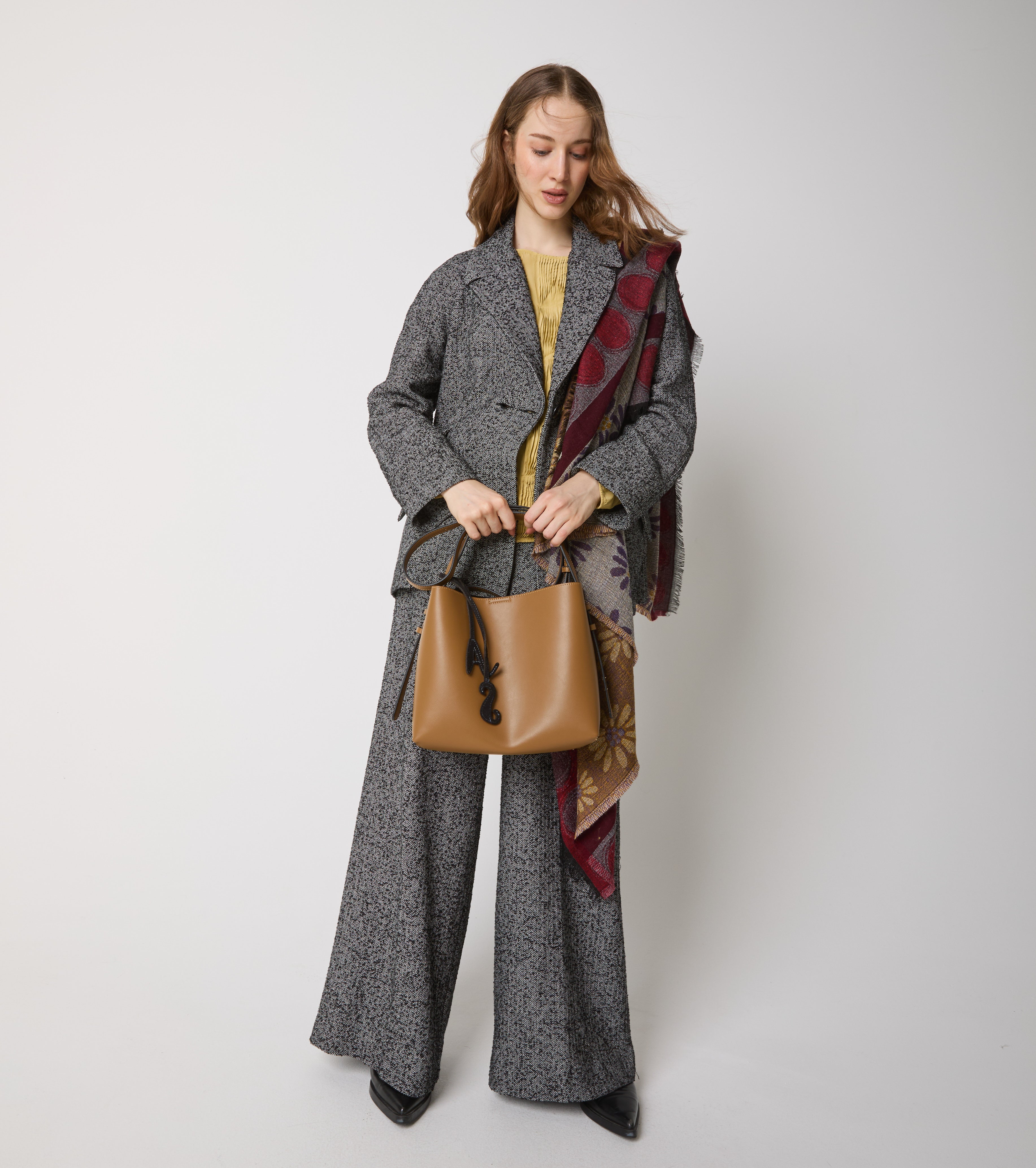 Chevron cotton jacket