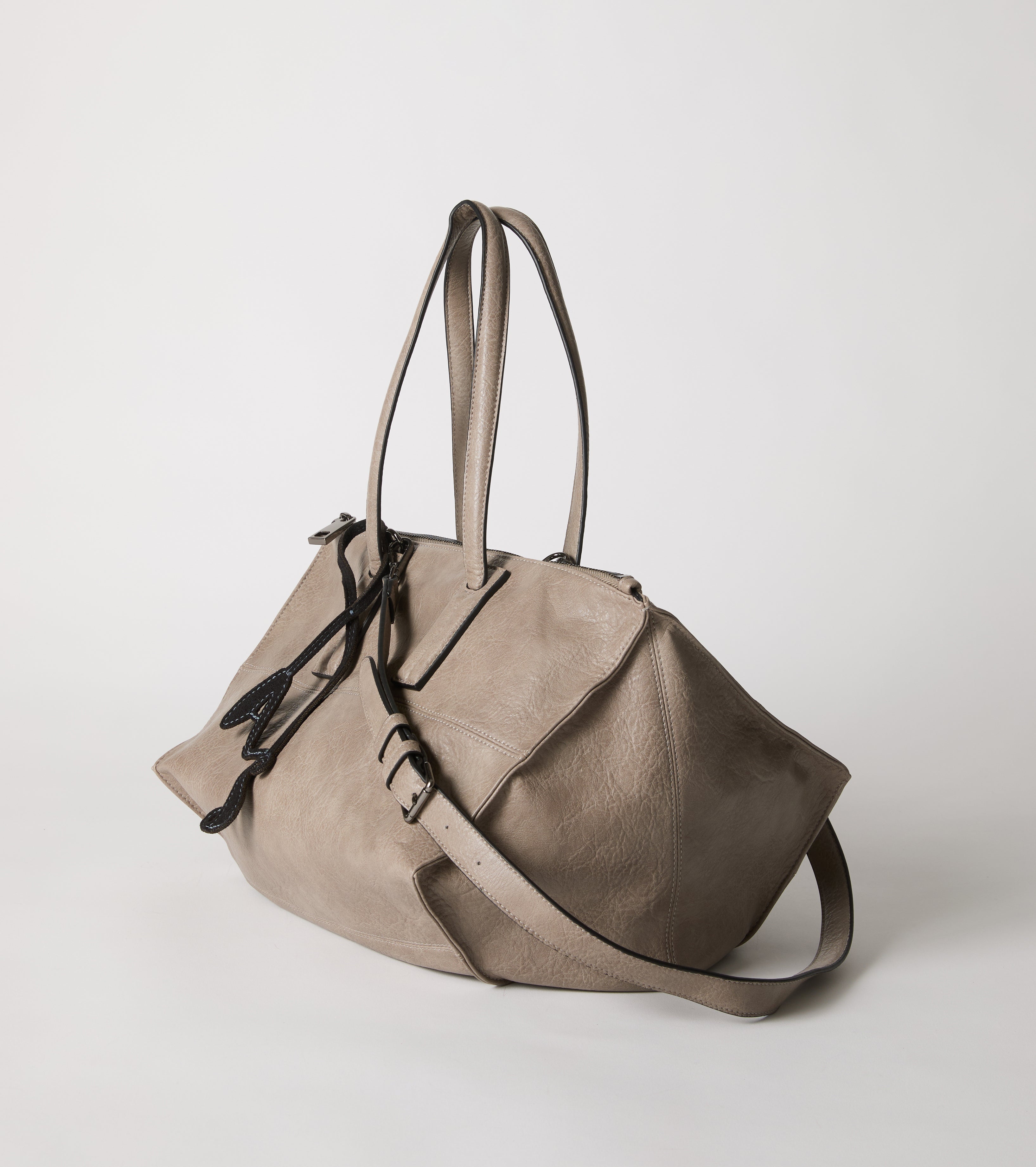 Borsa shopping con tracolla