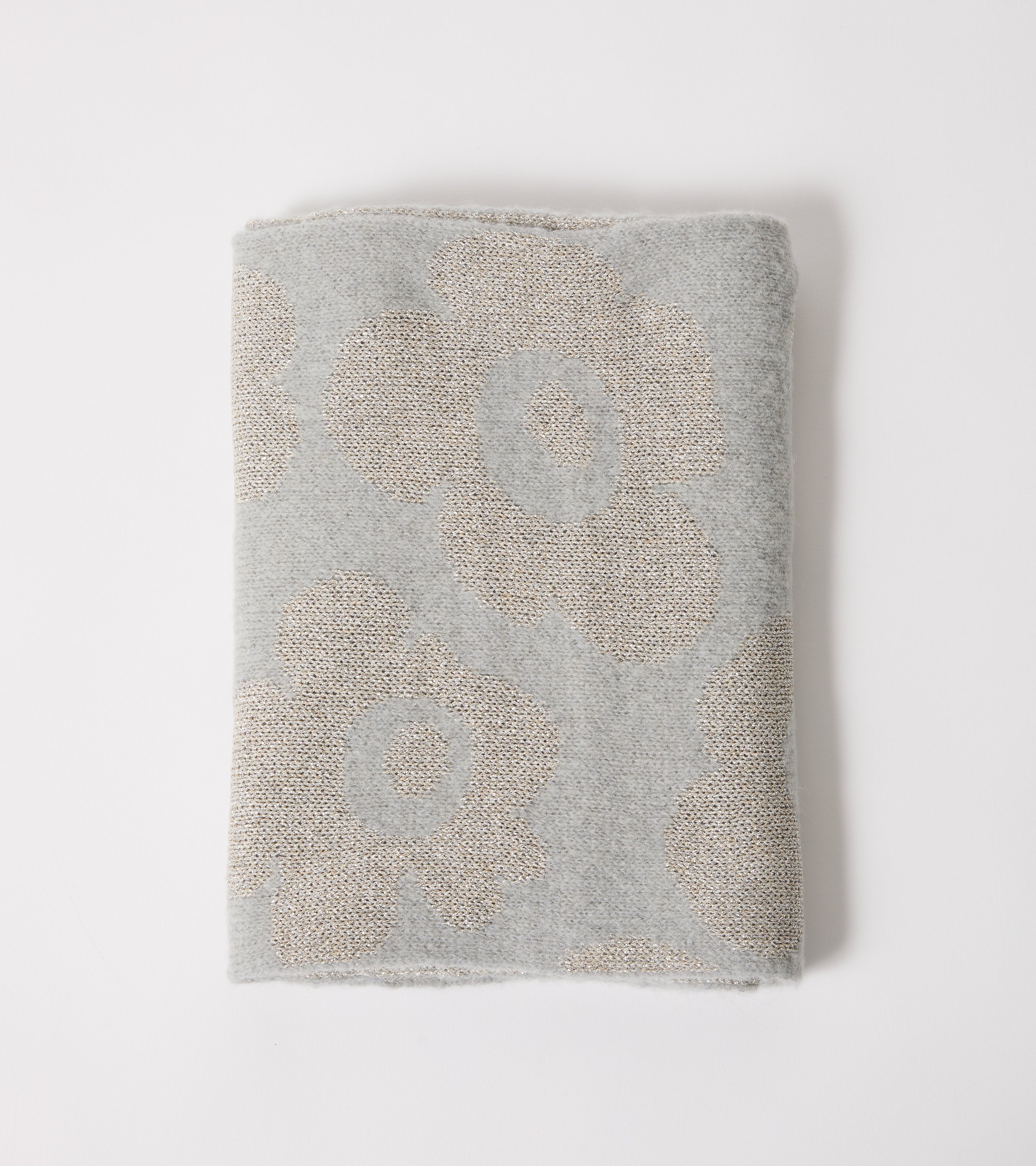 Sciarpa in lana e alpaca jacquard