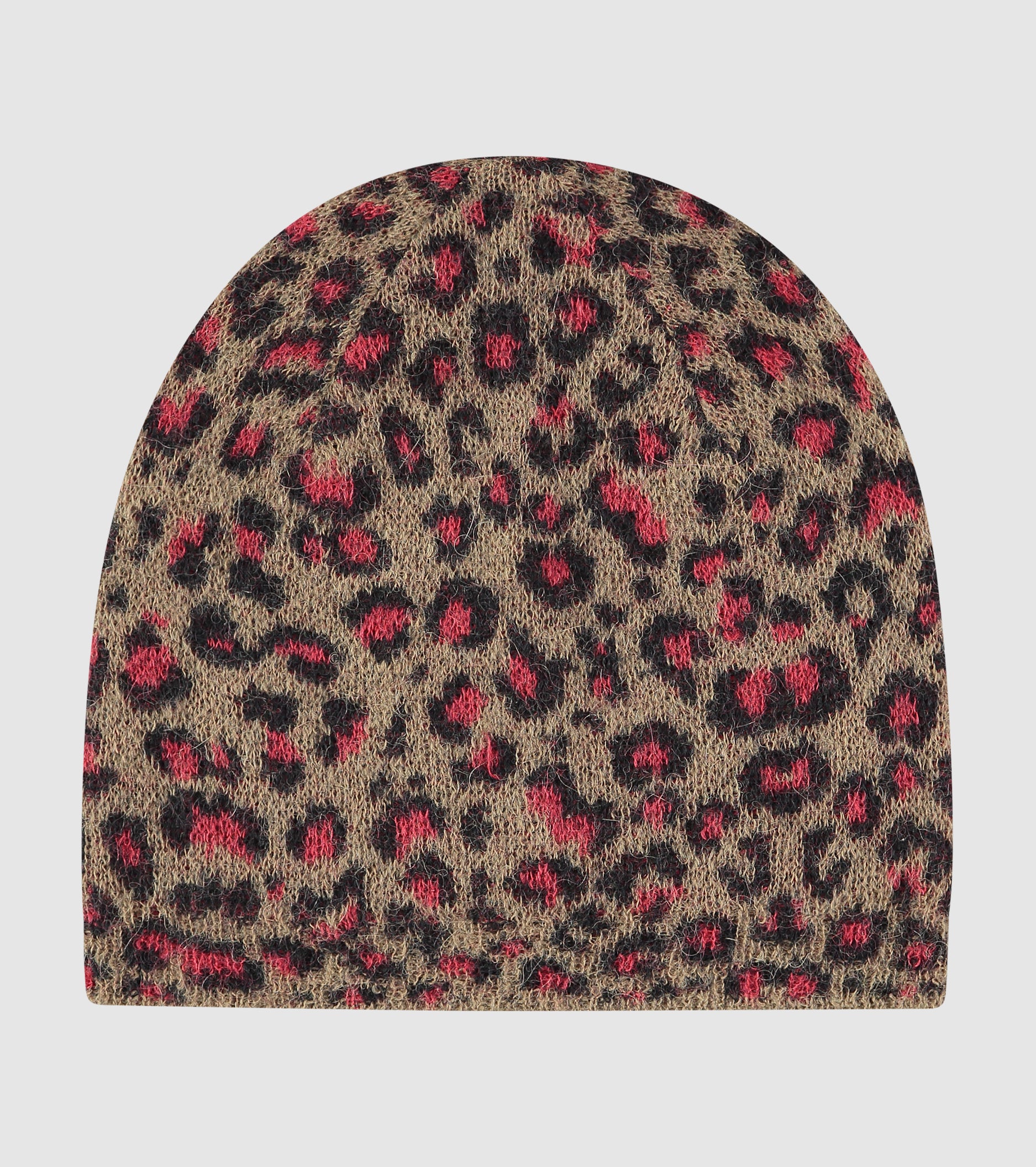Berretto beanie in alpaca jacquard