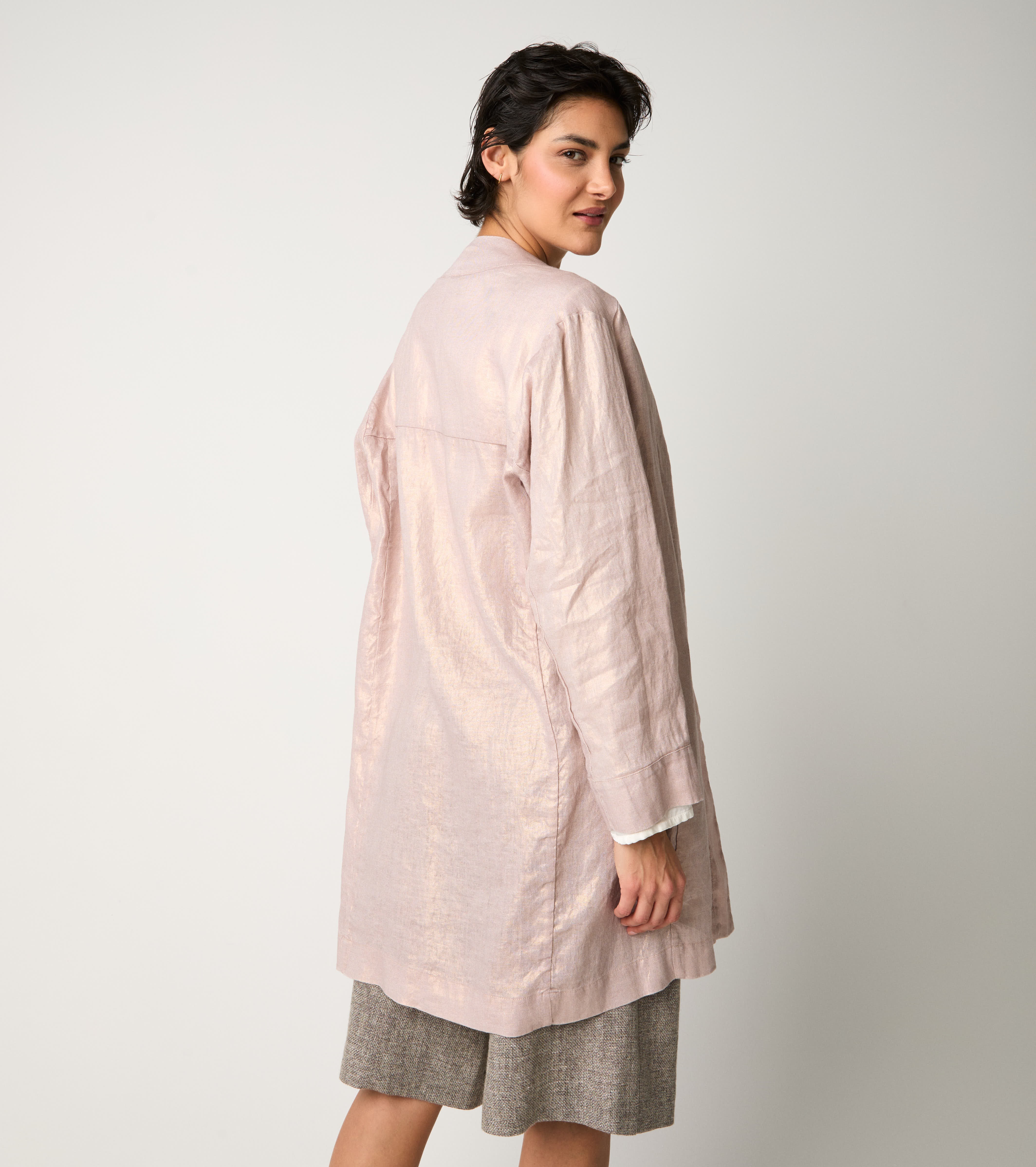 Giacca kimono con maniche lunghe ombra