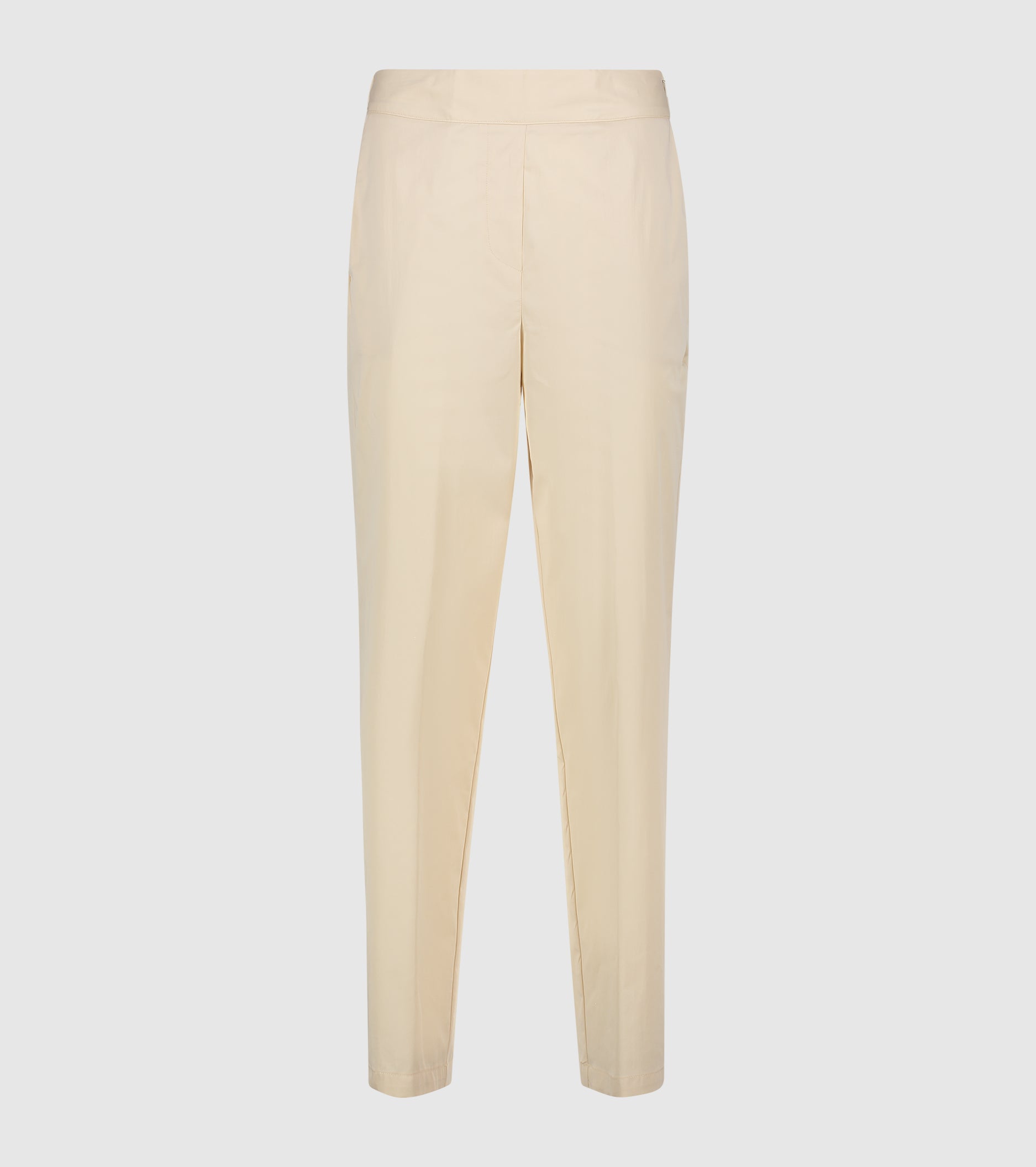 Pantaloni in cotone con elastico wine