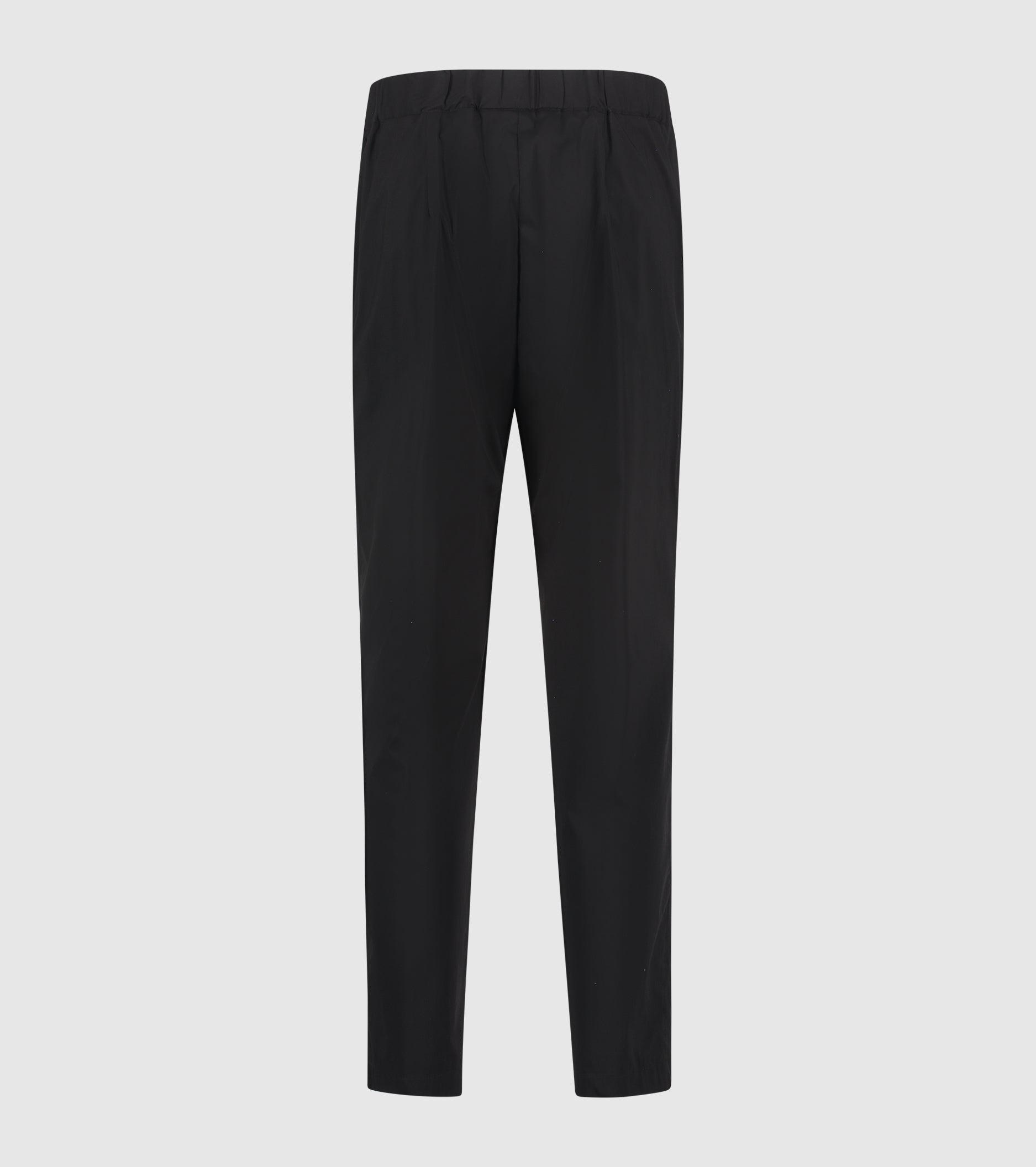 Pantaloni in cotone con elastico nero