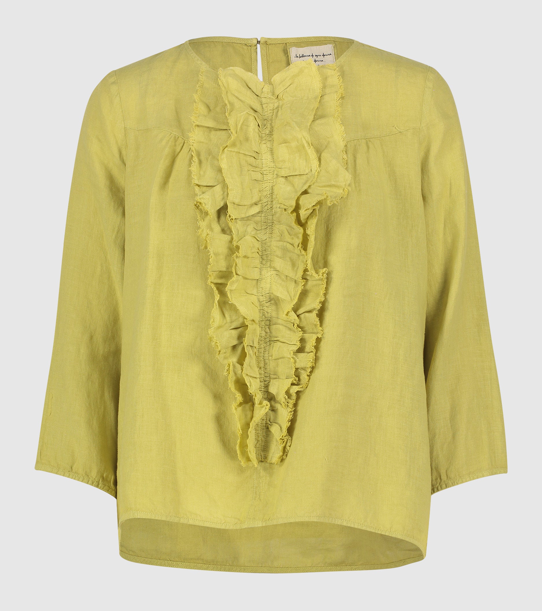 Blusa con rouches bignè