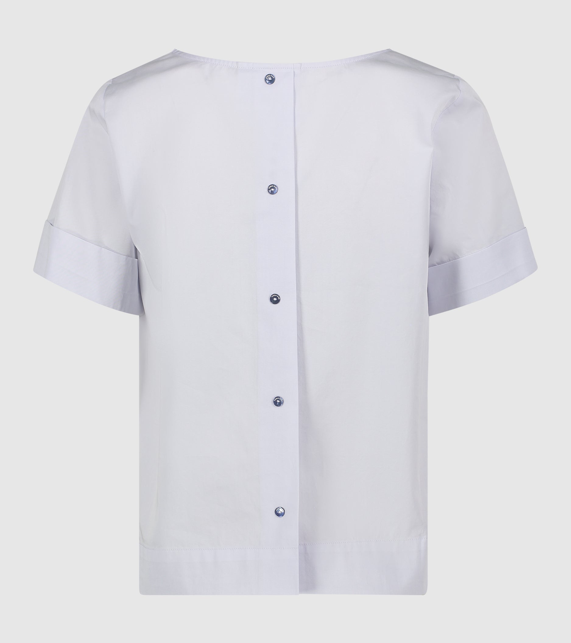 Blusa con maniche corte cristal