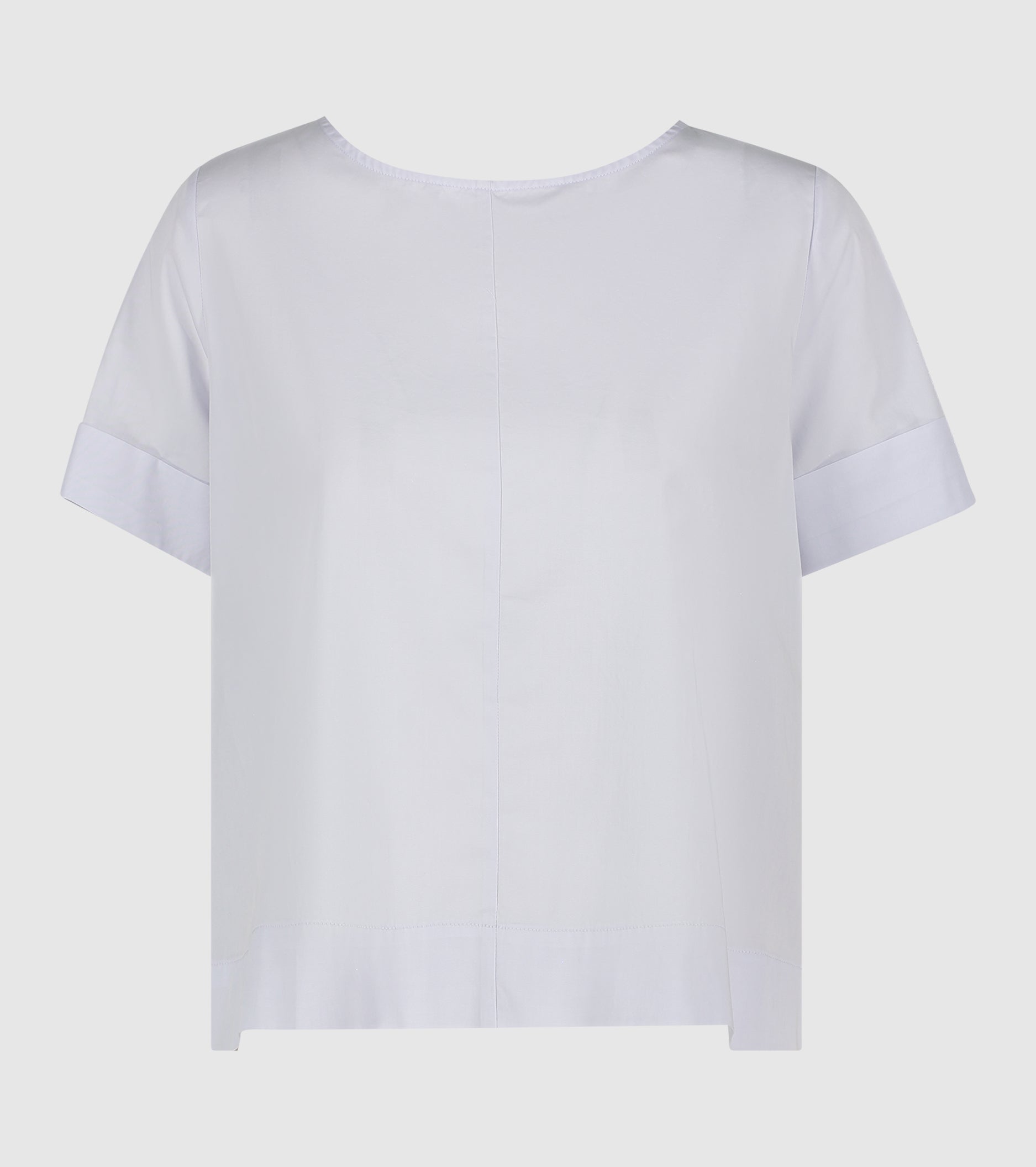 Blusa con maniche corte cristal