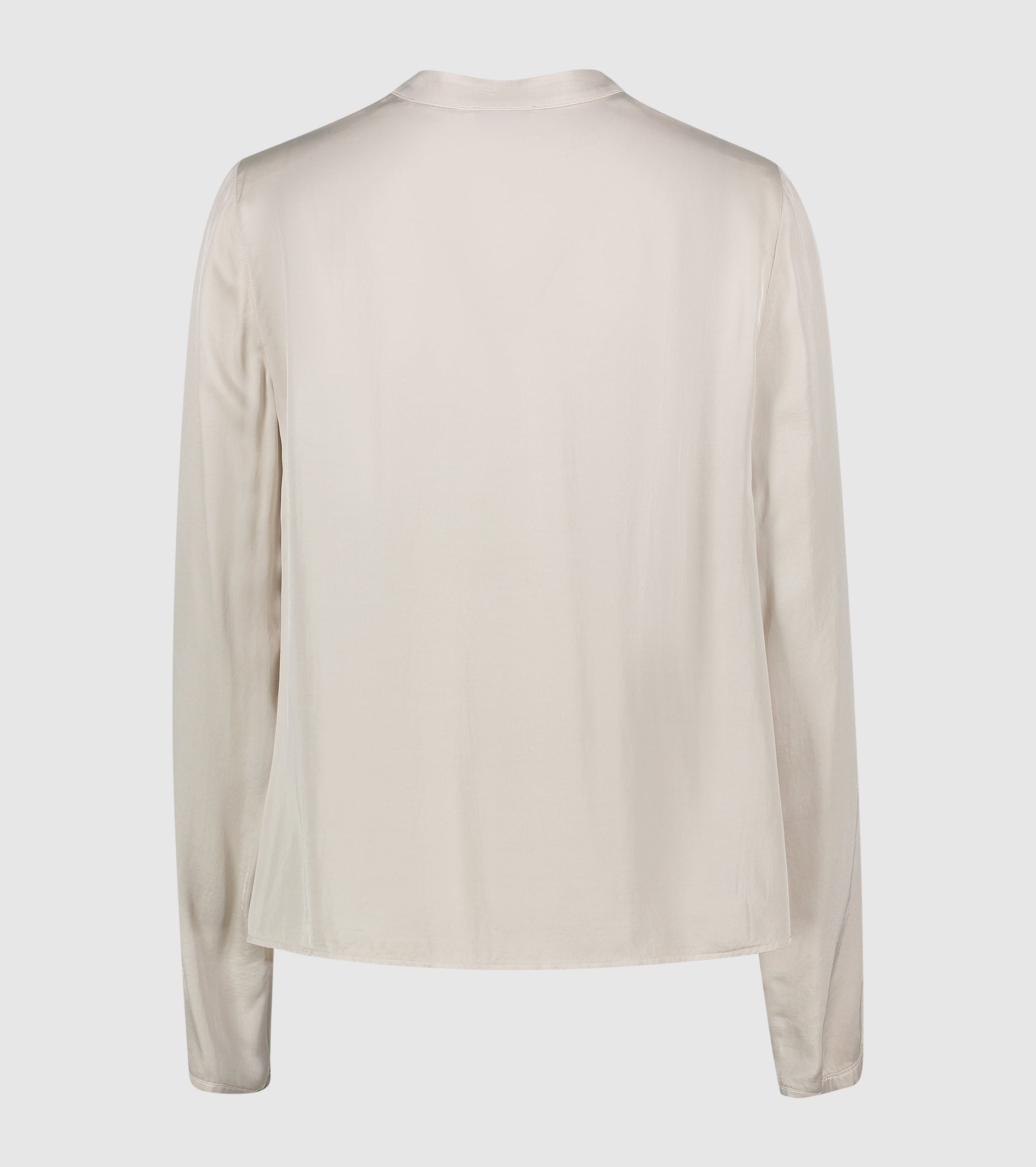 Blusa con scollo a V e maniche lunghe luna